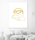 Gold trooper 1-01 by Christophe Louis on GIANT ART - yellow digital drawing