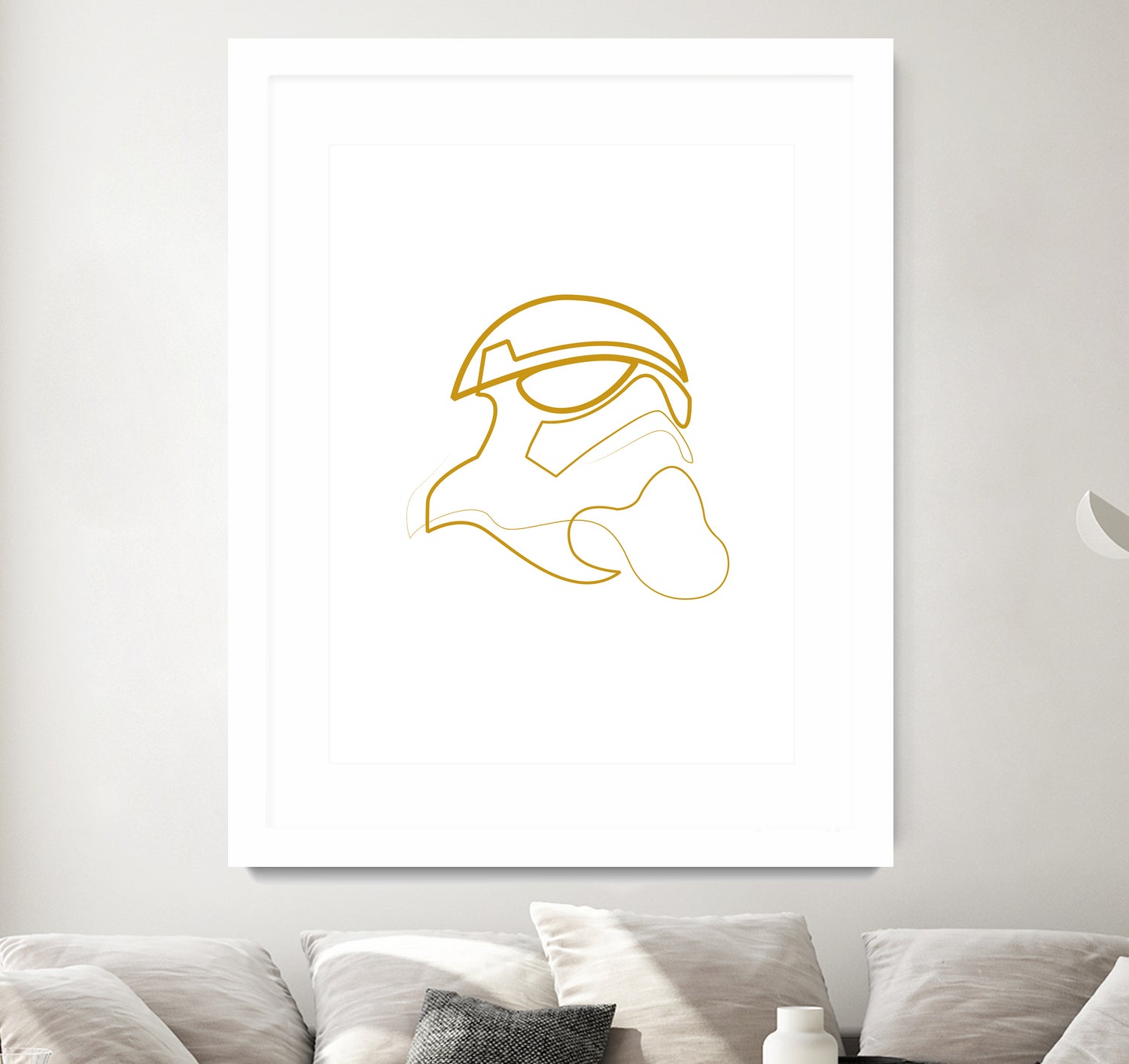 Gold trooper 1-01 by Christophe Louis on GIANT ART - yellow digital drawing