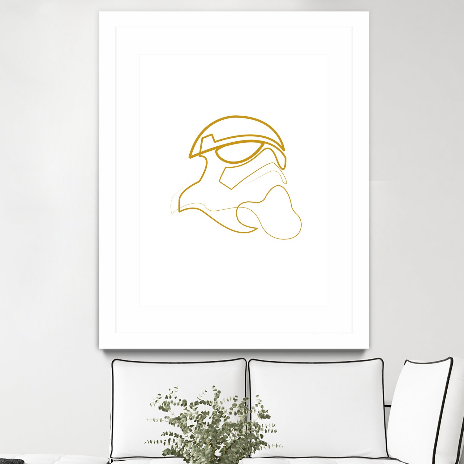 Gold trooper 1-01 by Christophe Louis on GIANT ART - yellow digital drawing