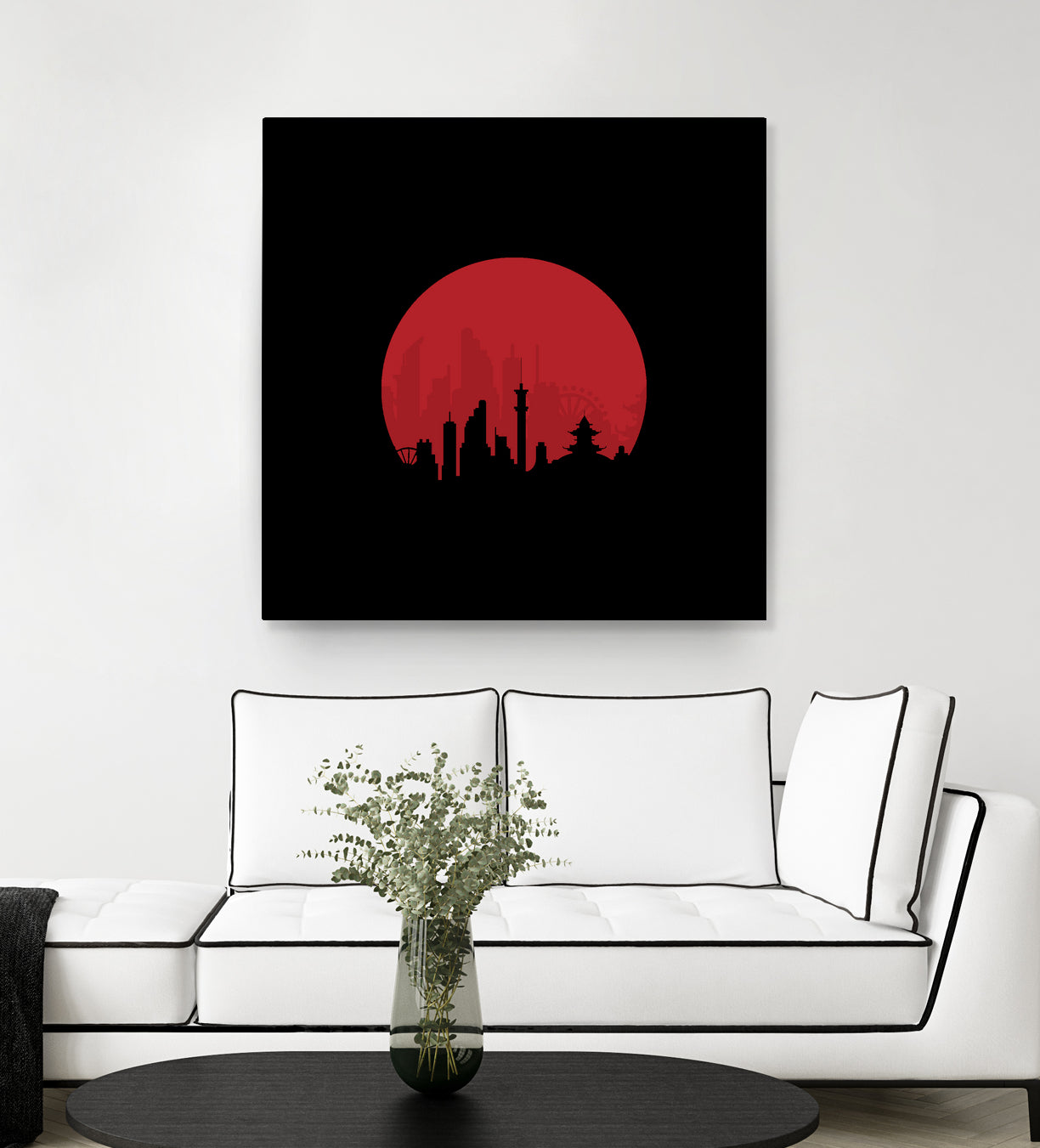 Tokyo Japan by Lord Chris on GIANT ART - black digital painting