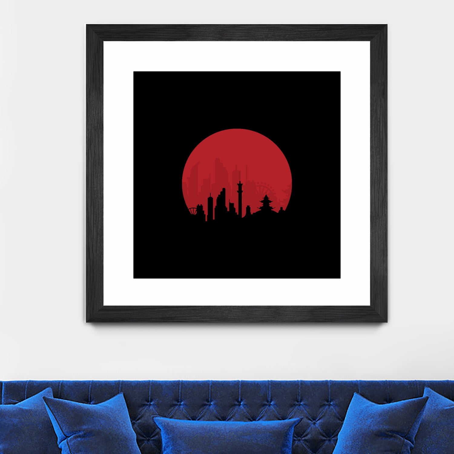 Tokyo Japan by Lord Chris on GIANT ART - black digital painting