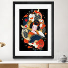 Geisha by Lord Chris on GIANT ART - white digital drawing