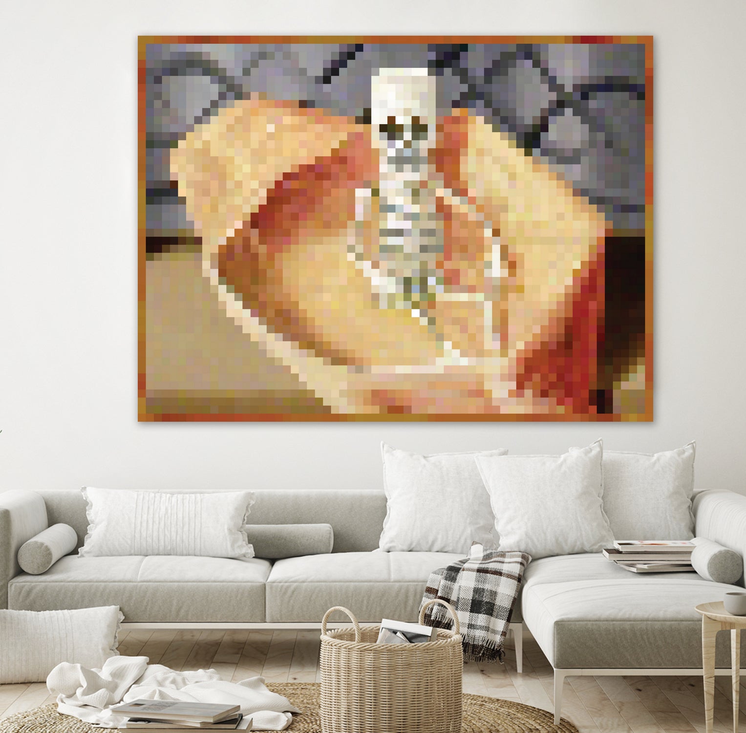 Minecraft Painting Mortal Coil by Javier Arrarte on GIANT ART - black game design