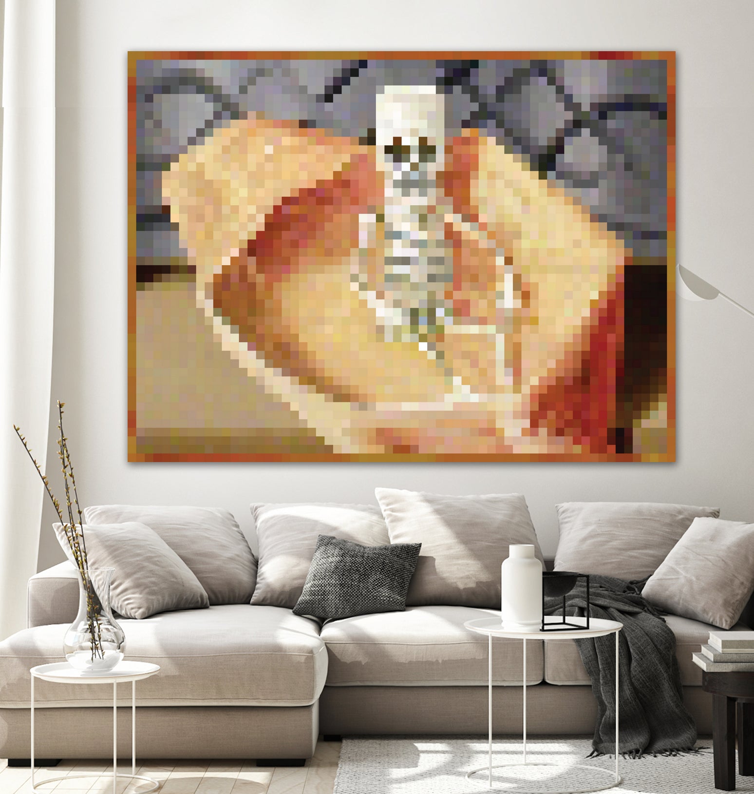 Minecraft Painting Mortal Coil by Javier Arrarte on GIANT ART - black game design