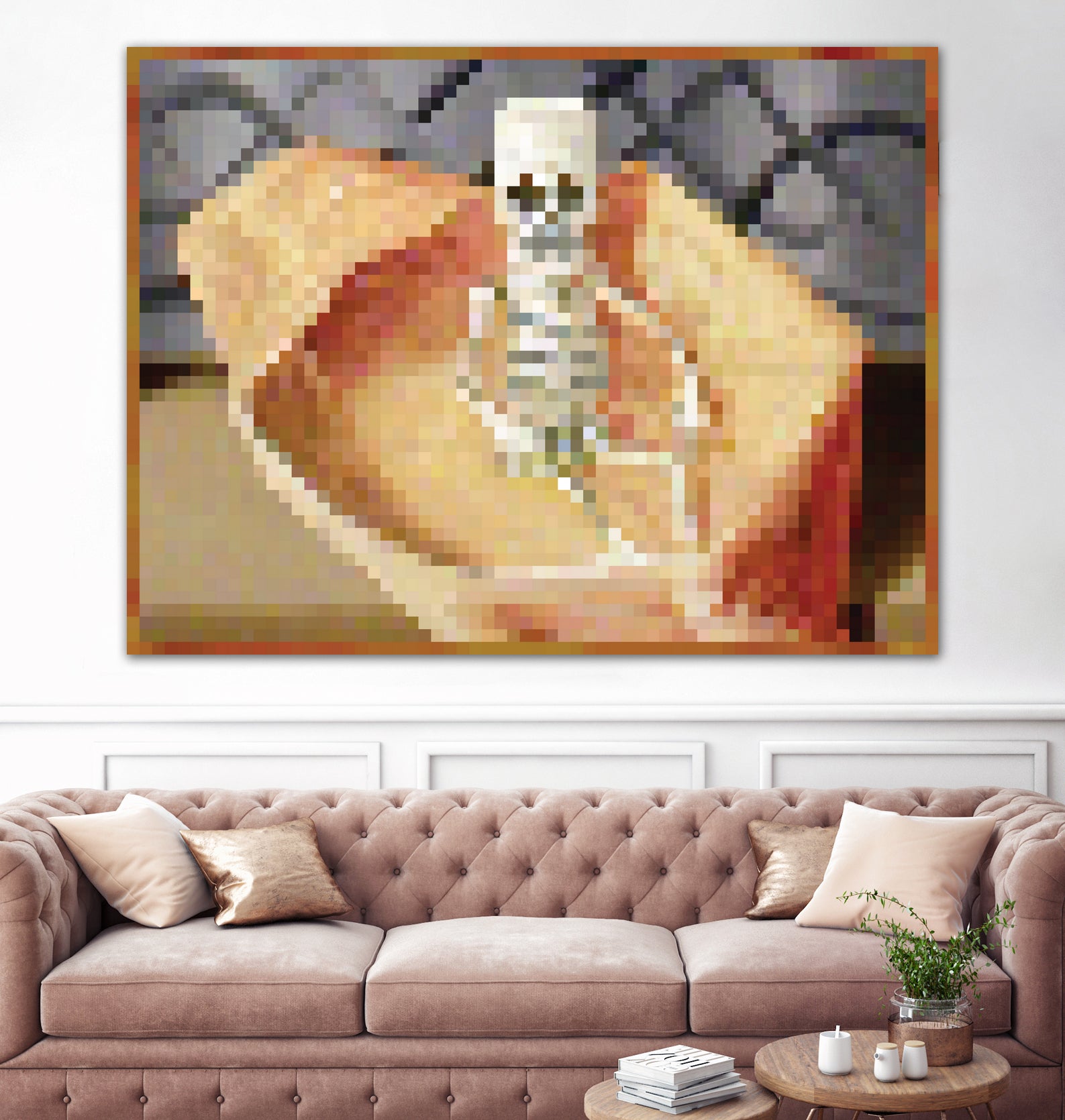 Minecraft Painting Mortal Coil by Javier Arrarte on GIANT ART - black game design