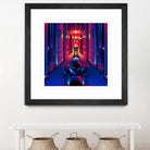 The Shining by Marco Schiavon on GIANT ART - blue digital drawing