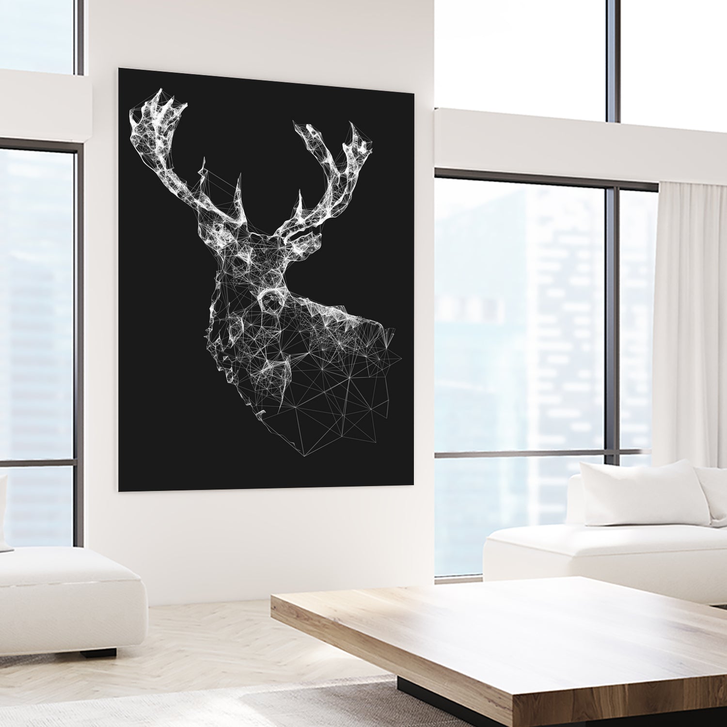 Deer Reader by Jordan Rogers on GIANT ART - vector illustration