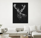 Deer Reader by Jordan Rogers on GIANT ART - vector illustration