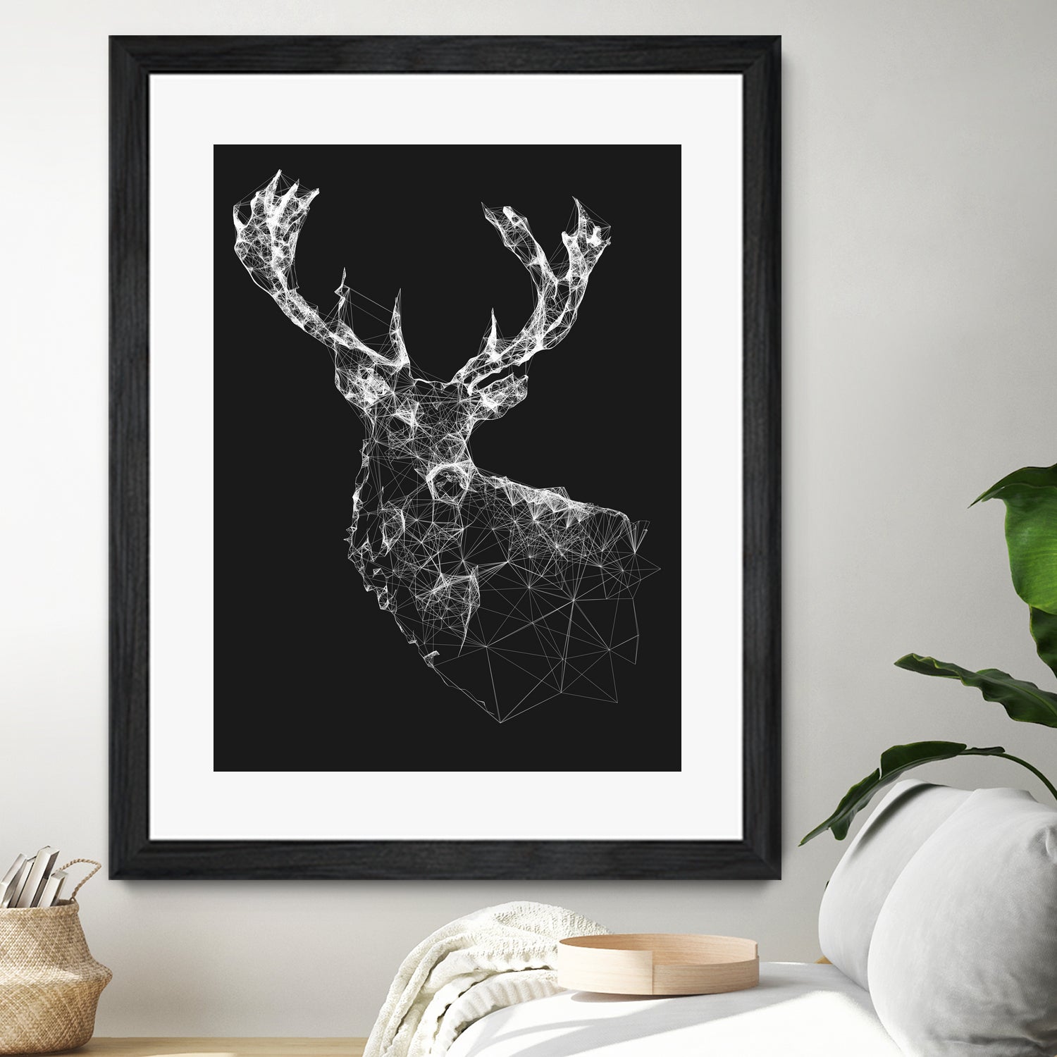 Deer Reader by Jordan Rogers on GIANT ART - vector illustration