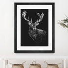 Deer Reader by Jordan Rogers on GIANT ART - vector illustration