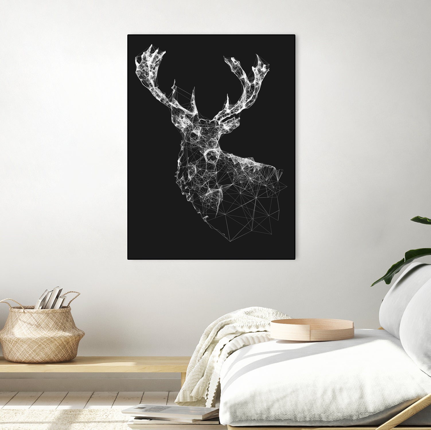 Deer Reader by Jordan Rogers on GIANT ART - vector illustration