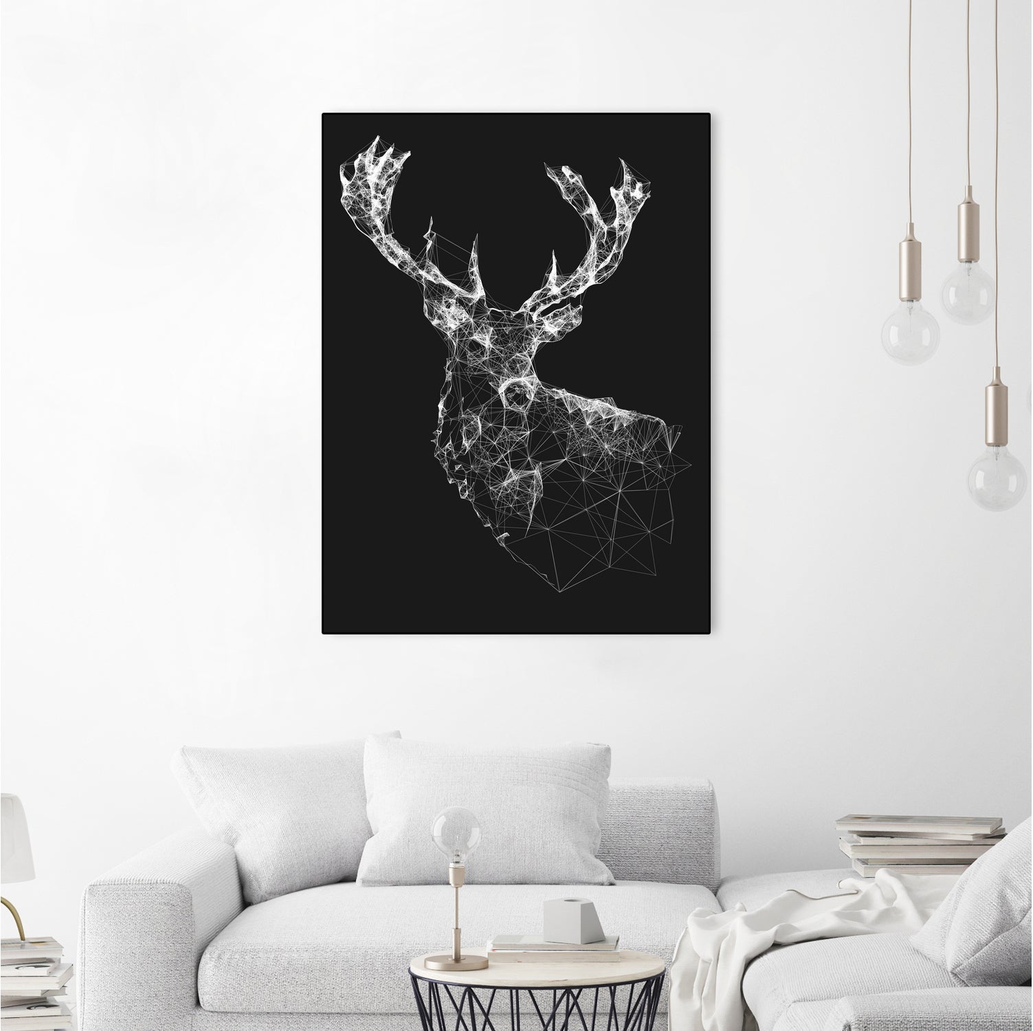 Deer Reader by Jordan Rogers on GIANT ART - vector illustration