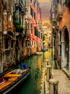 Colours of Venezia by Brian Tarr on GIANT ART - yellow digital painting