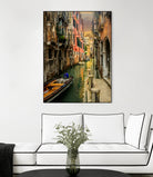 Colours of Venezia by Brian Tarr on GIANT ART - yellow digital painting