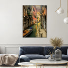 Colours of Venezia by Brian Tarr on GIANT ART - yellow digital painting