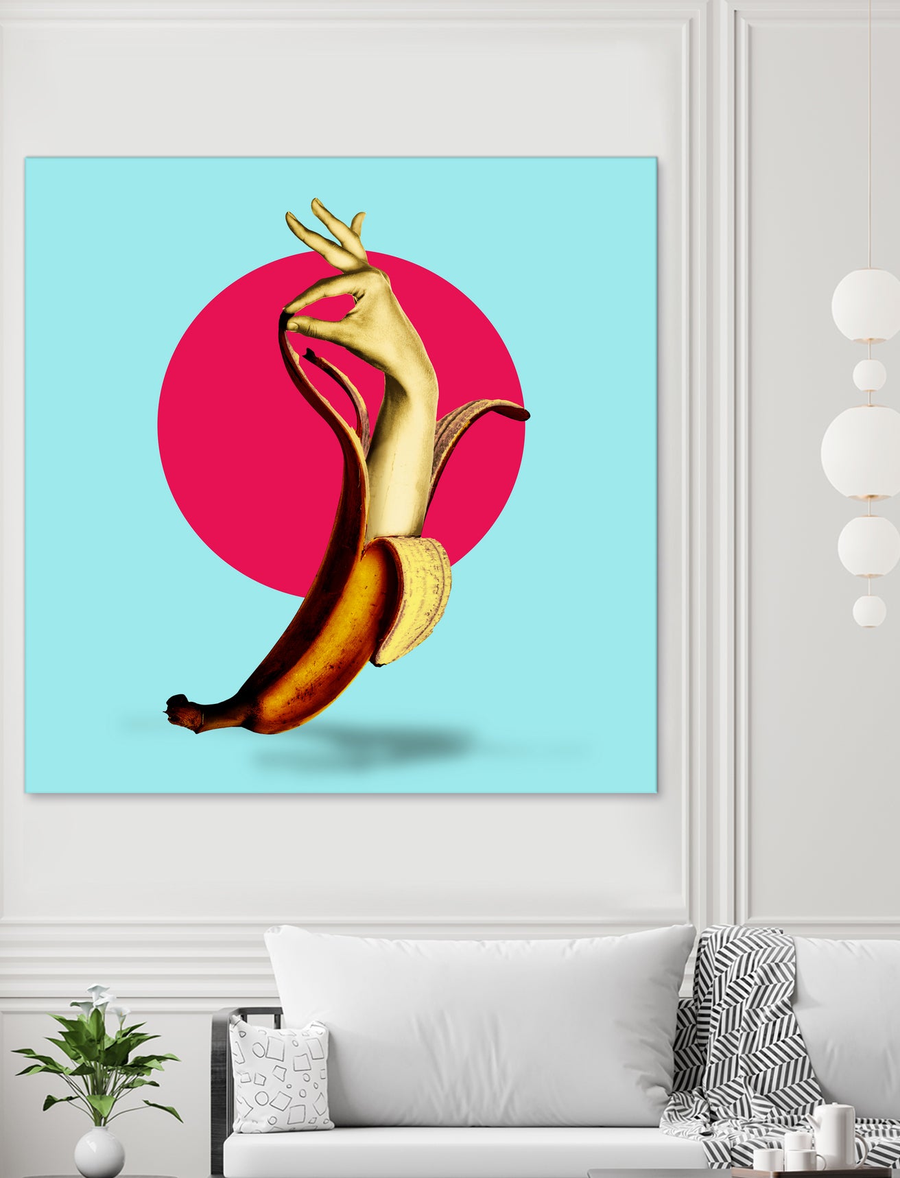 Banana by Ali Gulec on GIANT ART - white photo illustration