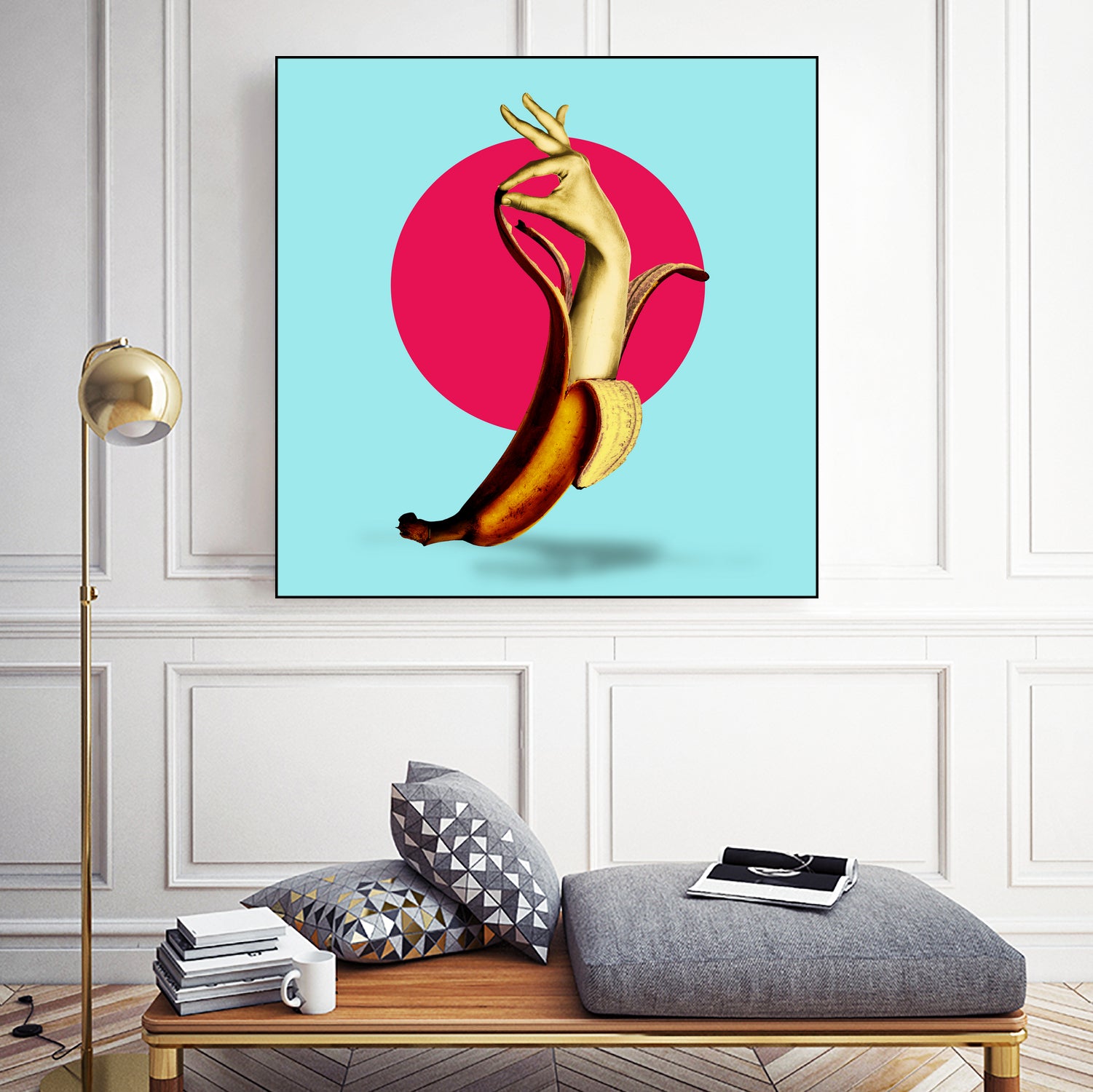 Banana by Ali Gulec on GIANT ART - white photo illustration