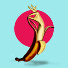 Banana by Ali Gulec on GIANT ART - white photo illustration