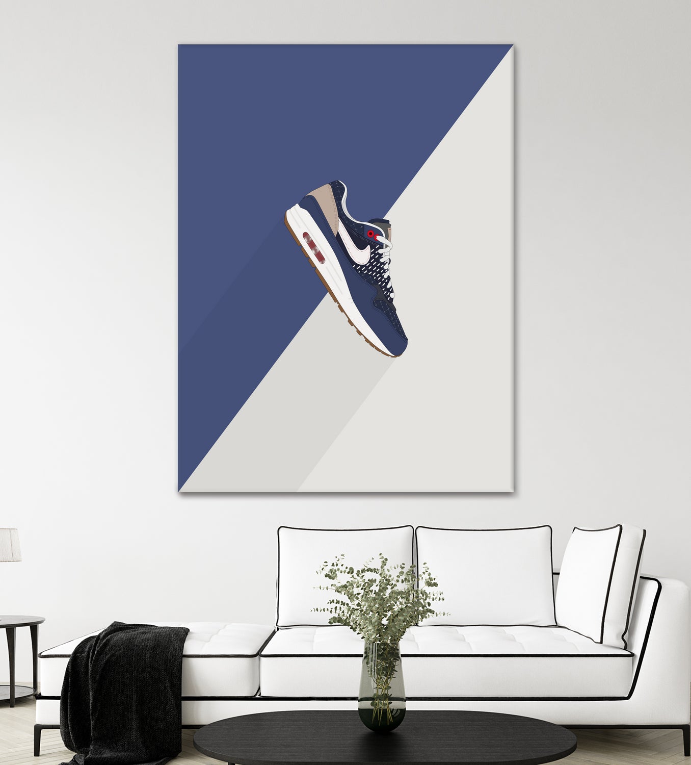 Airmax1 - blue void by Yanuar Ahmat on GIANT ART - white digital drawing