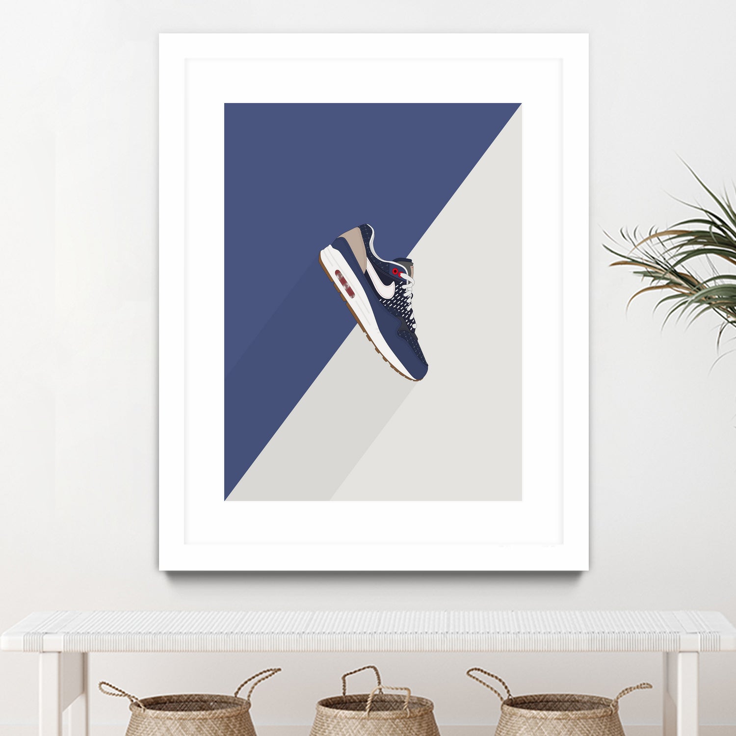 Airmax1 - blue void by Yanuar Ahmat on GIANT ART - white digital drawing