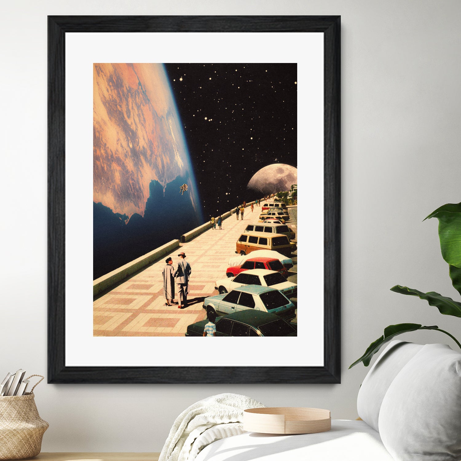 Space Promenade by Jonas Haeg on GIANT ART - black digital painting