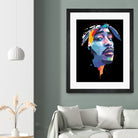 tupac by Deni Rahayu on GIANT ART - white digital drawing