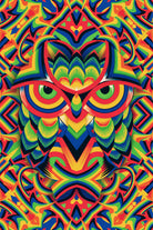 Owl 3 by Ali Gulec on GIANT ART - white digital drawing