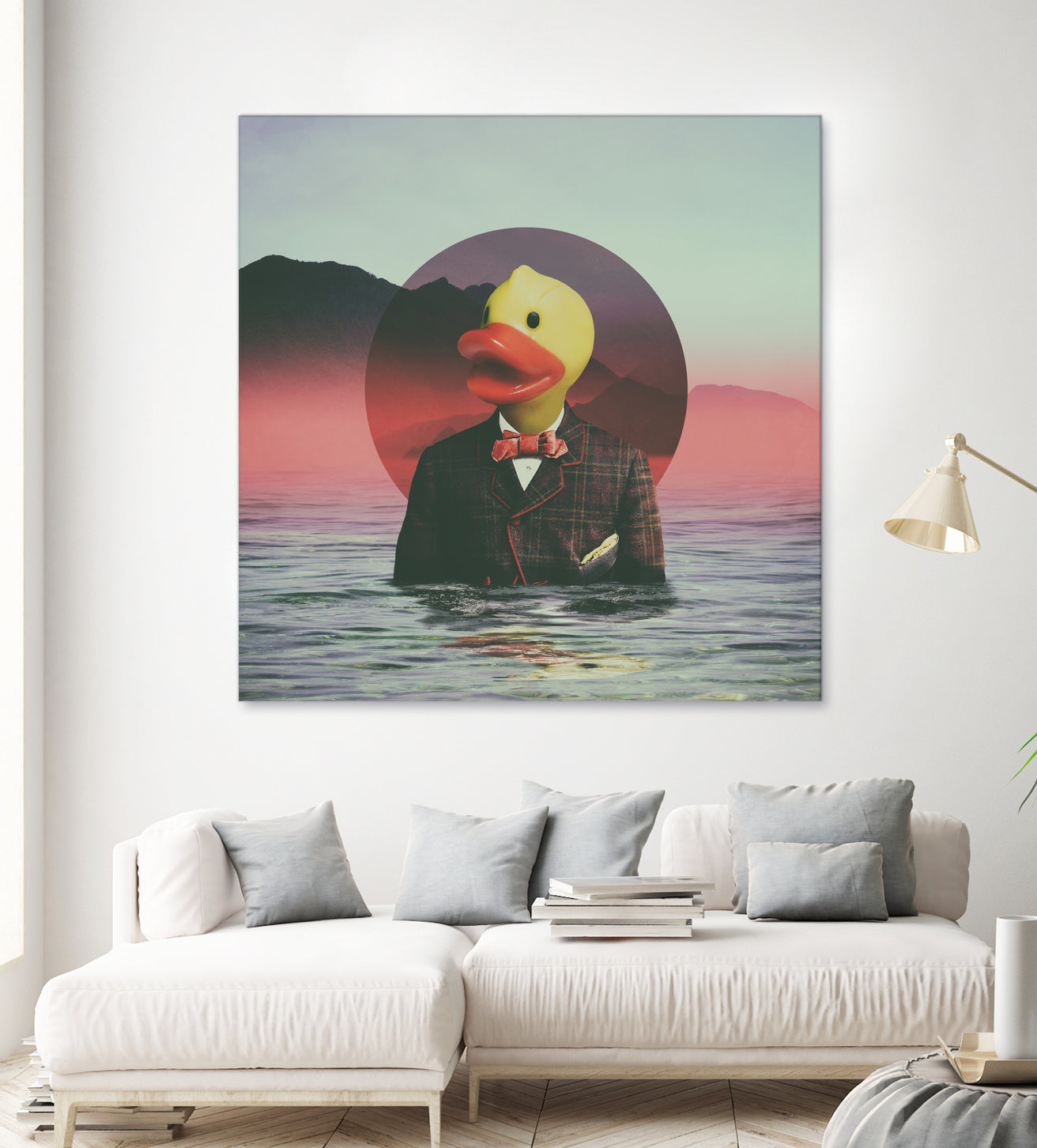 Rubber Ducky by Ali Gulec on GIANT ART - white photo manipulation