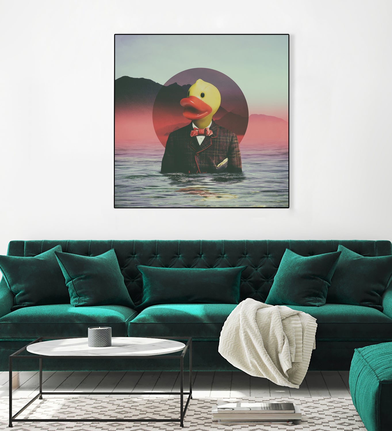 Rubber Ducky by Ali Gulec on GIANT ART - white photo manipulation