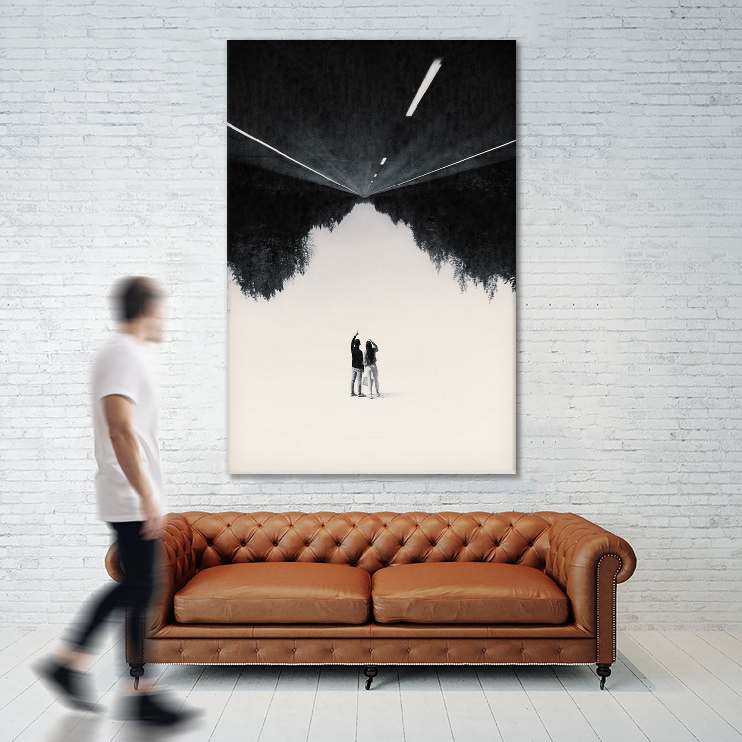 Upside Down World by Menelaos Trompoukis on GIANT ART - gray photo manipulation