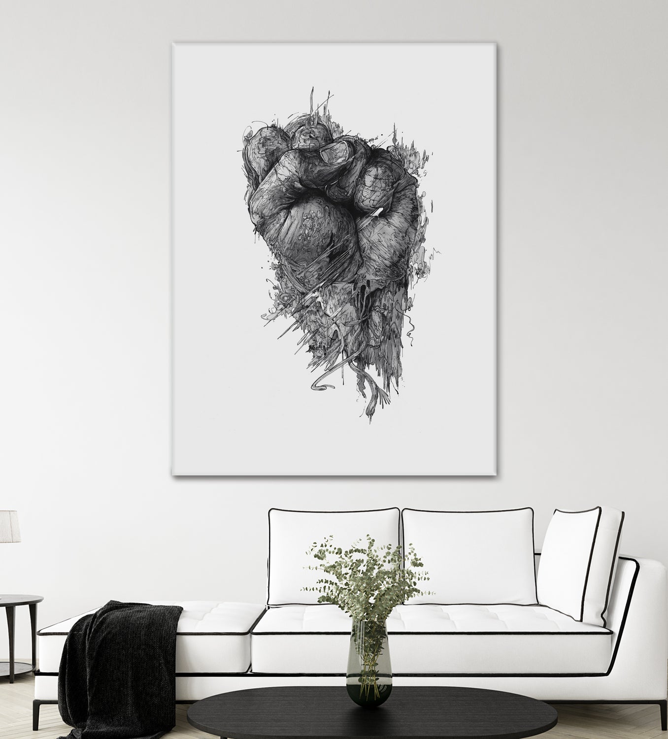 Only the Brave by Krzysztof Domaradzki on GIANT ART - gray digital drawing