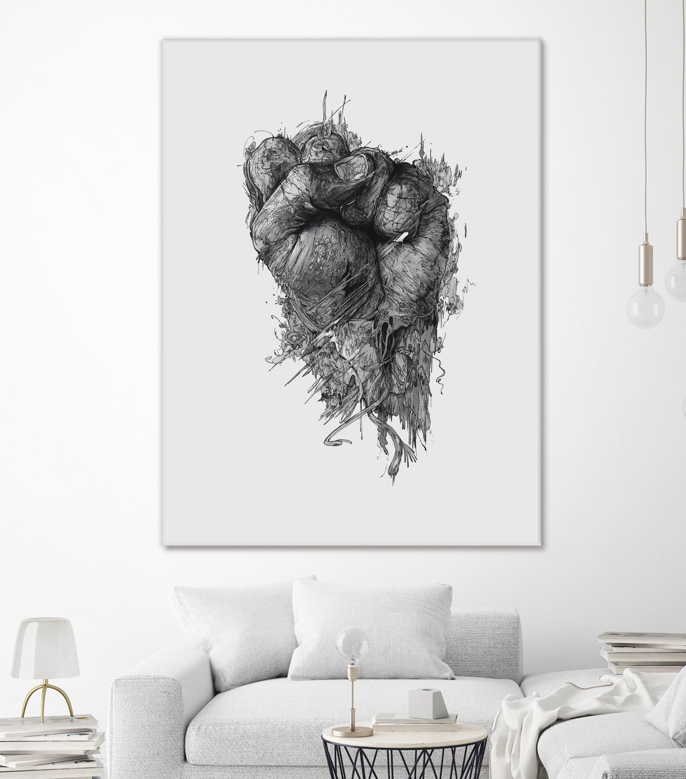 Only the Brave by Krzysztof Domaradzki on GIANT ART - gray digital drawing