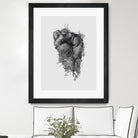 Only the Brave by Krzysztof Domaradzki on GIANT ART - gray digital drawing