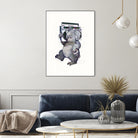 Koala by Laura Graves on GIANT ART - gray digital painting