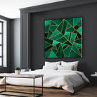 Emerald And Copper by Elisabeth Fredriksson on GIANT ART - green digital painting