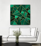 Emerald And Copper by Elisabeth Fredriksson on GIANT ART - green digital painting