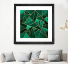 Emerald And Copper by Elisabeth Fredriksson on GIANT ART - green digital painting