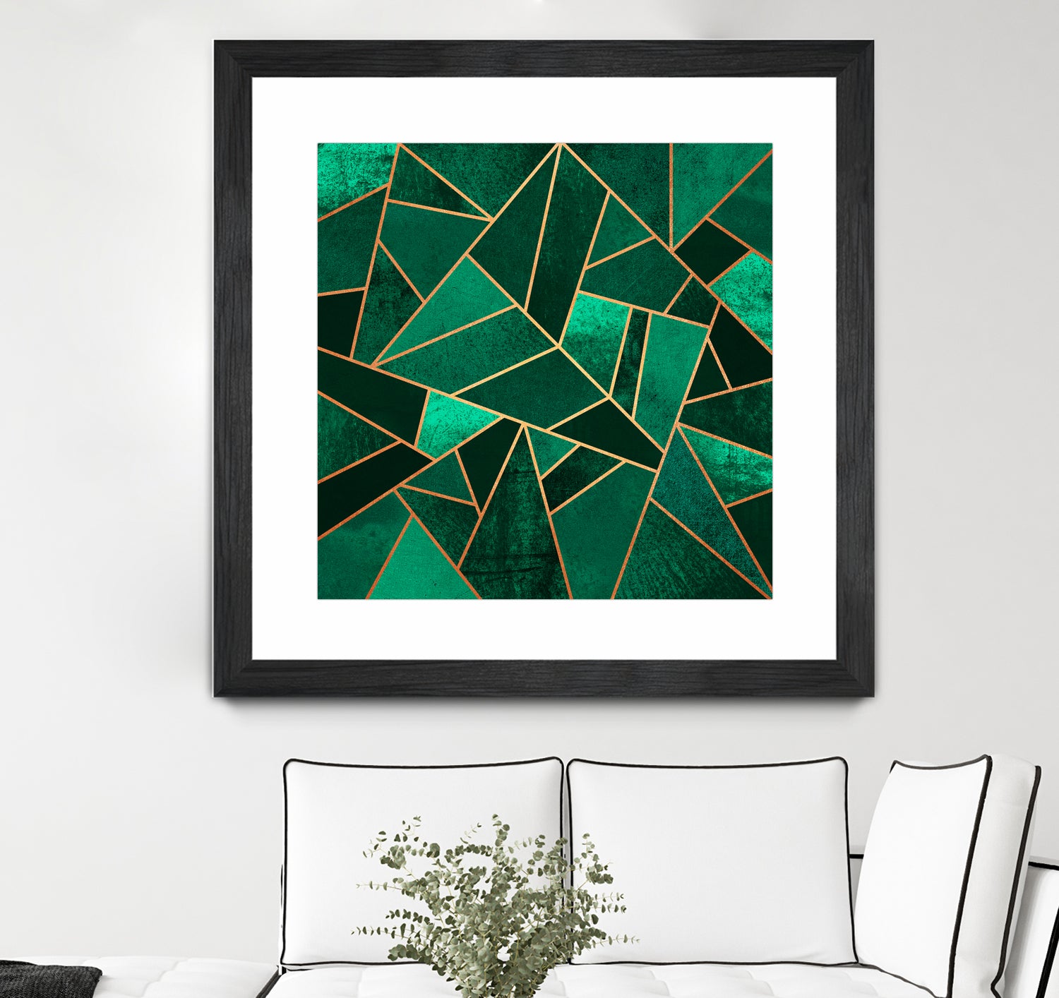 Emerald And Copper by Elisabeth Fredriksson on GIANT ART - green digital painting