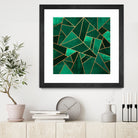 Emerald And Copper by Elisabeth Fredriksson on GIANT ART - green digital painting