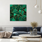 Emerald And Copper by Elisabeth Fredriksson on GIANT ART - green digital painting