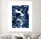 Jungle Leaves Finesse #3 #tropical #decor #art by Anita & Bella Jantz on GIANT ART - blue photo illustration