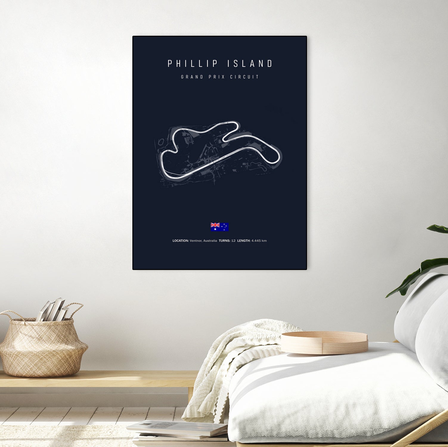 Phillip Island Circuit by Ilham Akbar on GIANT ART - black digital painting