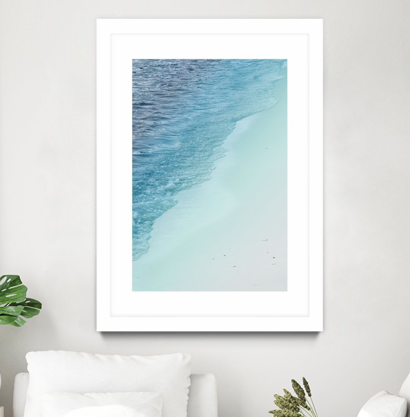 Pastel Ocean Beauty #2 #wall #decor #art by Anita & Bella Jantz on GIANT ART - blue photo manipulation