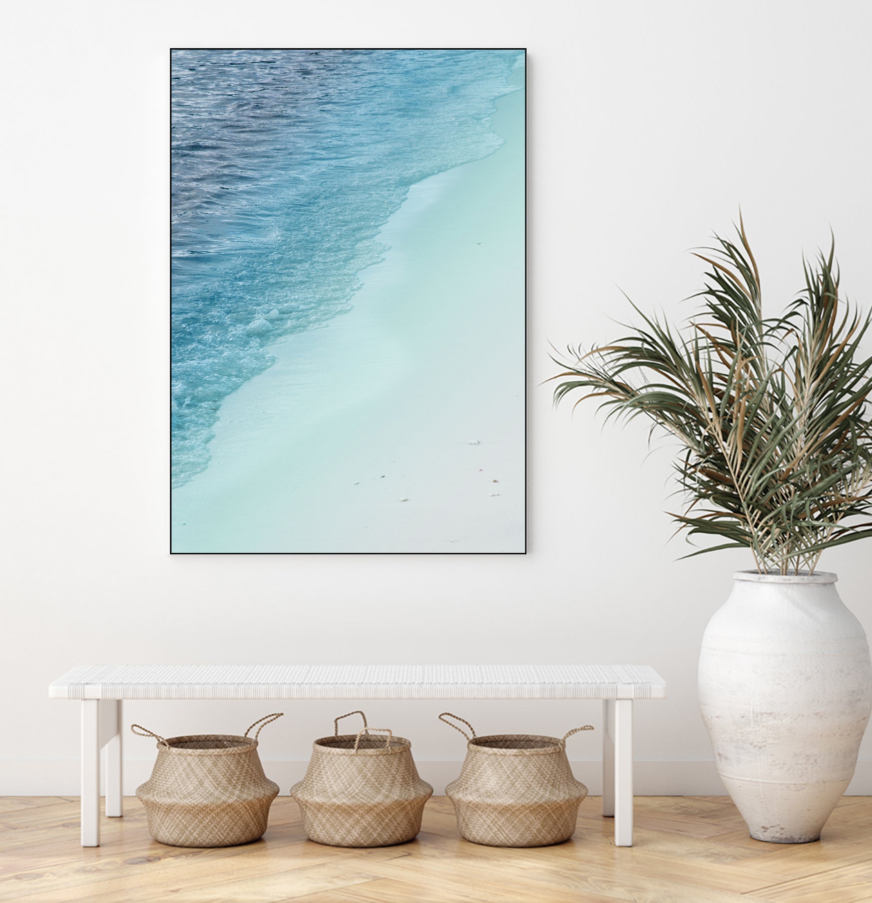 Pastel Ocean Beauty #2 #wall #decor #art by Anita & Bella Jantz on GIANT ART - blue photo manipulation