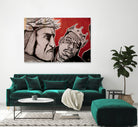 Biggie by Luke Robertson on GIANT ART - red photo manipulation