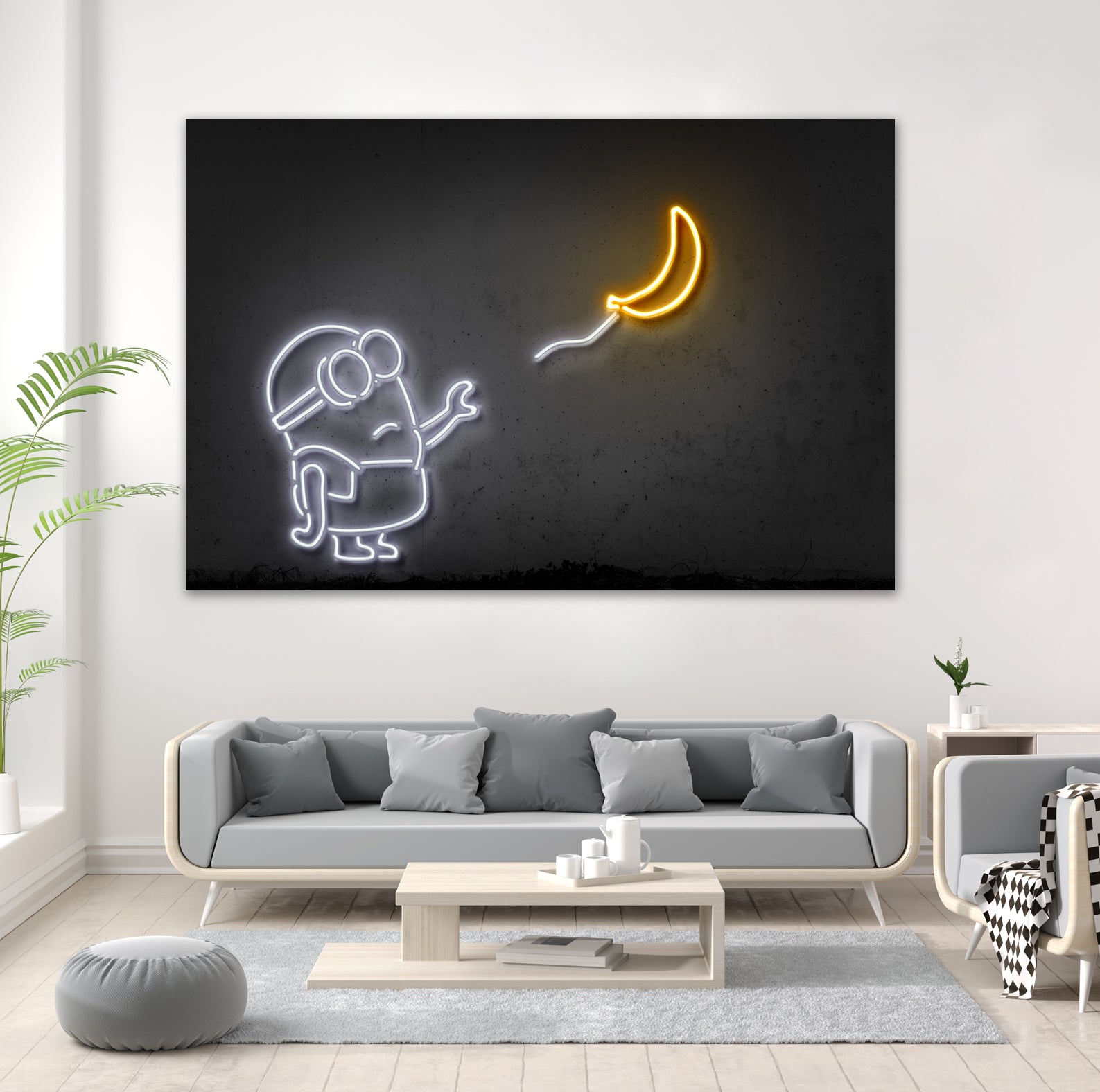 Banana by Octavian Mihai Mielu on GIANT ART - yellow digital drawing