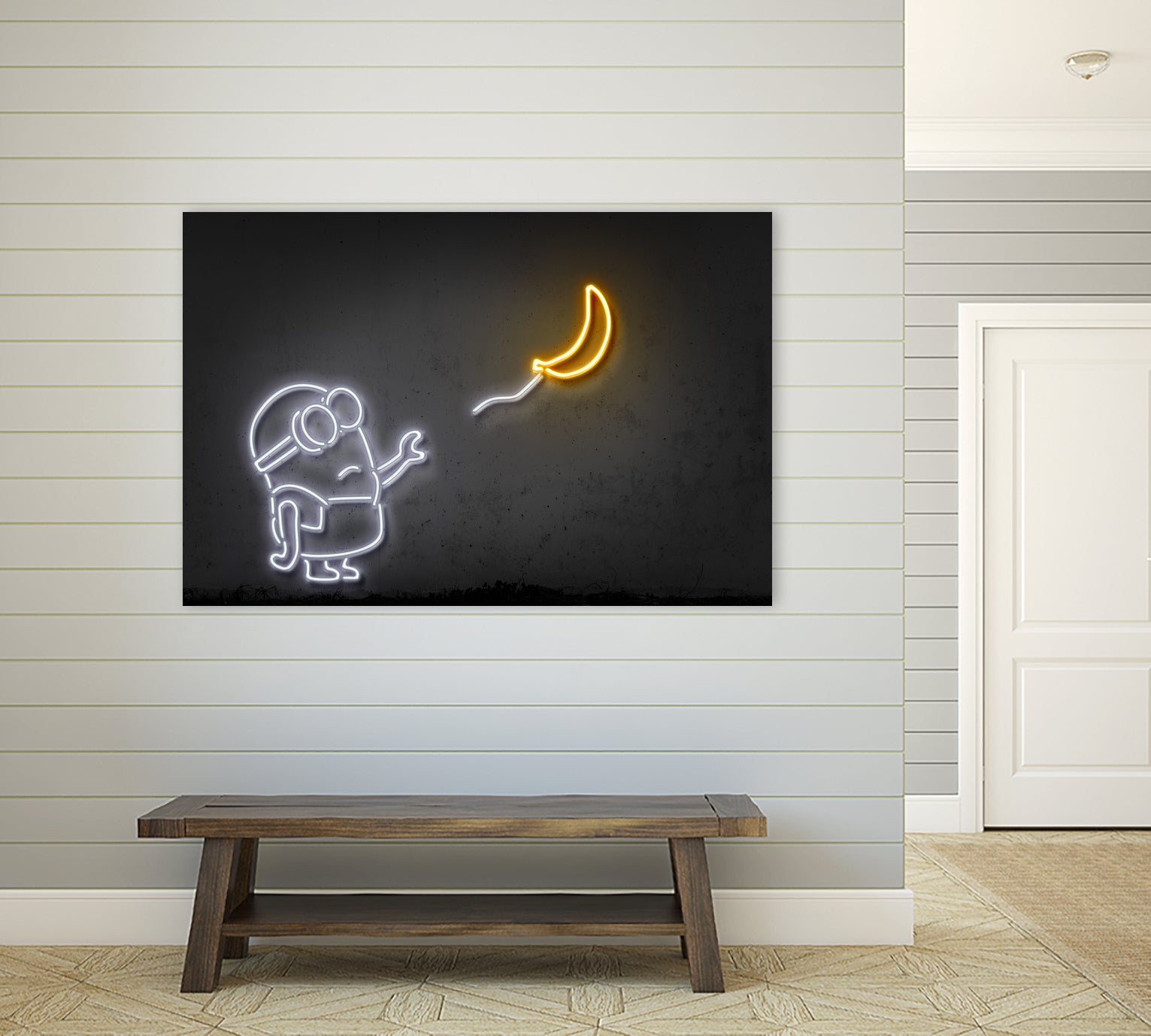 Banana by Octavian Mihai Mielu on GIANT ART - yellow digital drawing