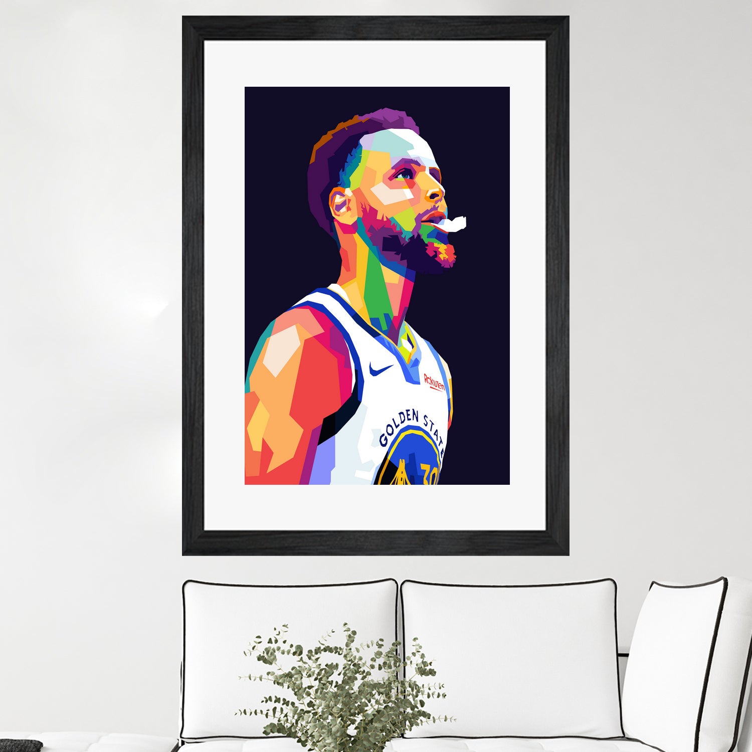 stephen curry Wpap Pop Art by Noval Purnama on GIANT ART - black character design