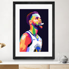 stephen curry Wpap Pop Art by Noval Purnama on GIANT ART - black character design