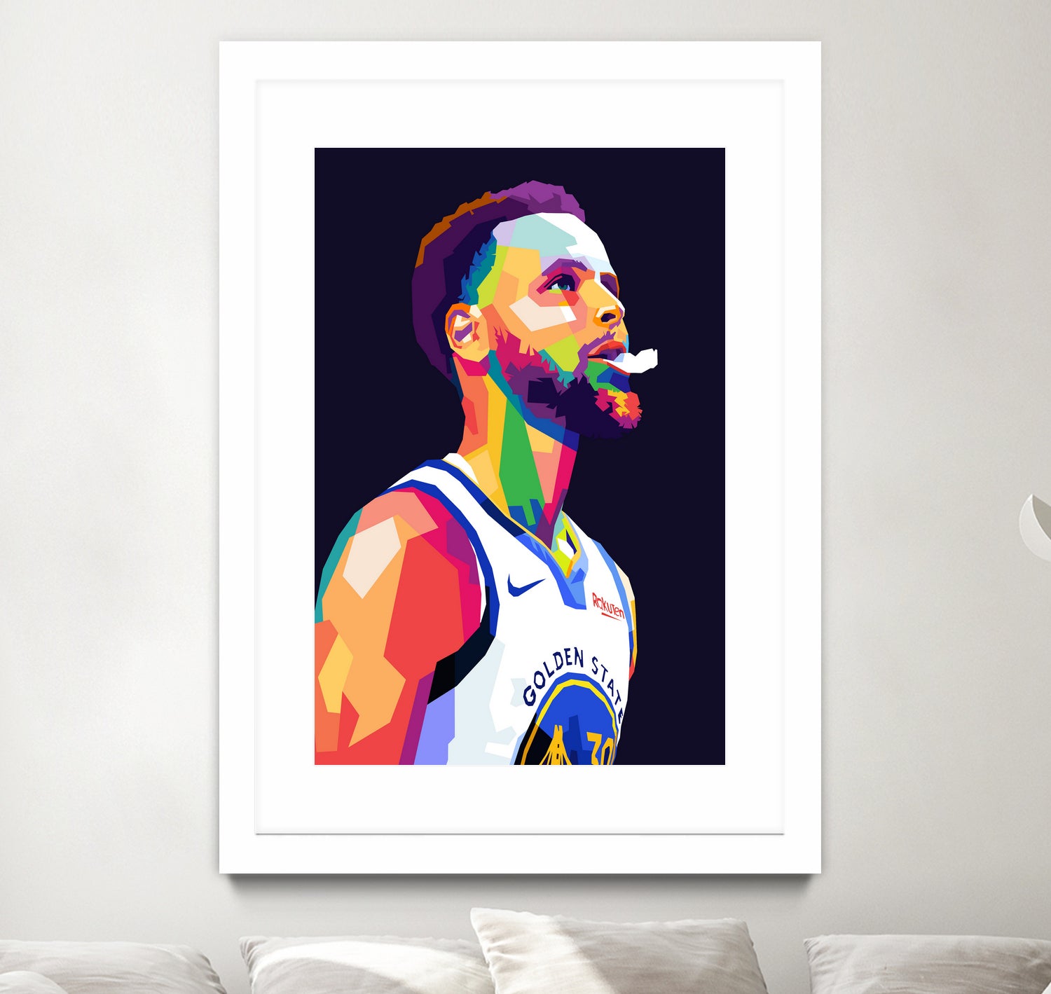 stephen curry Wpap Pop Art by Noval Purnama on GIANT ART - black character design